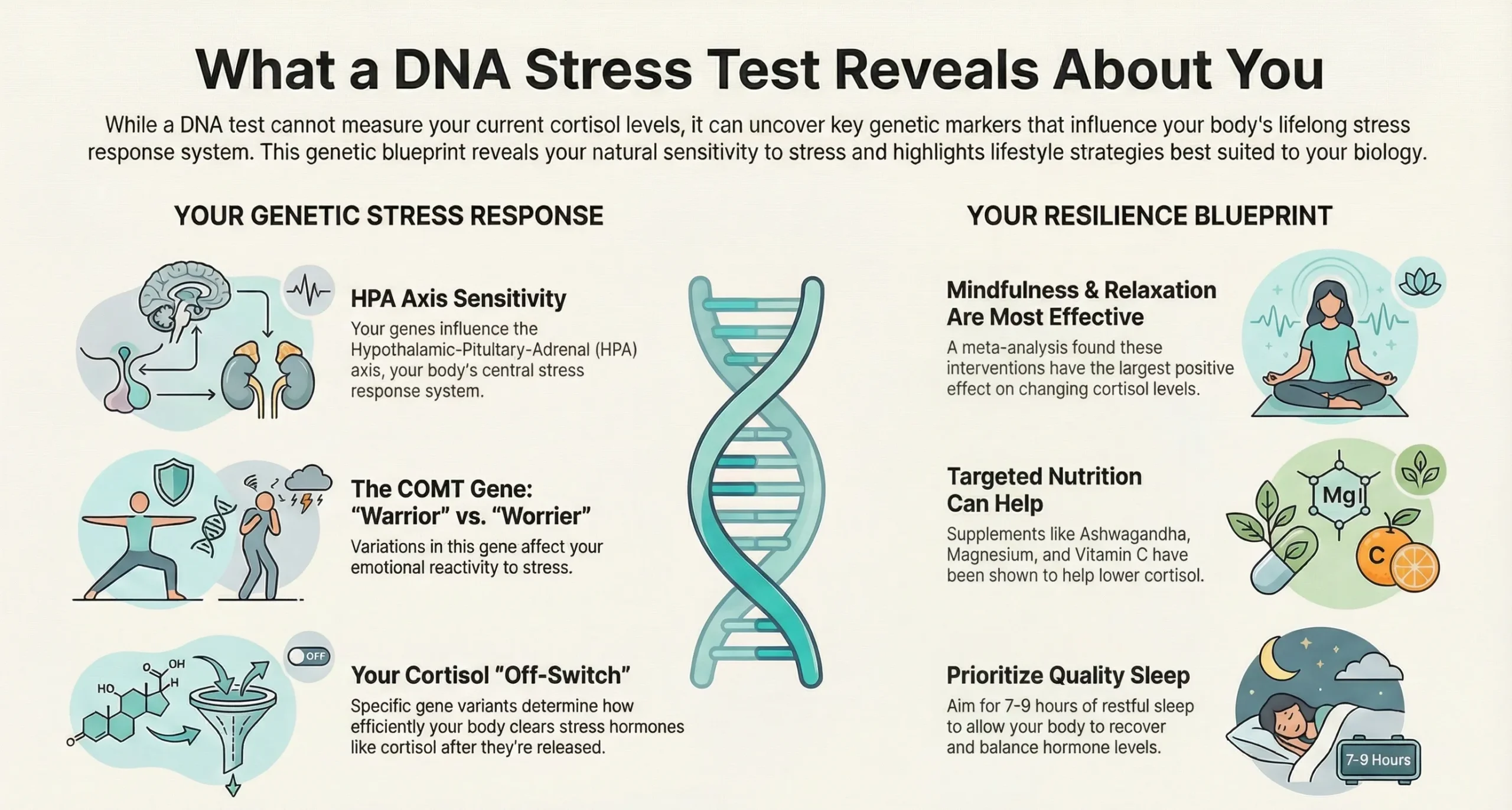 What a DNA Stress Test Reveals About You