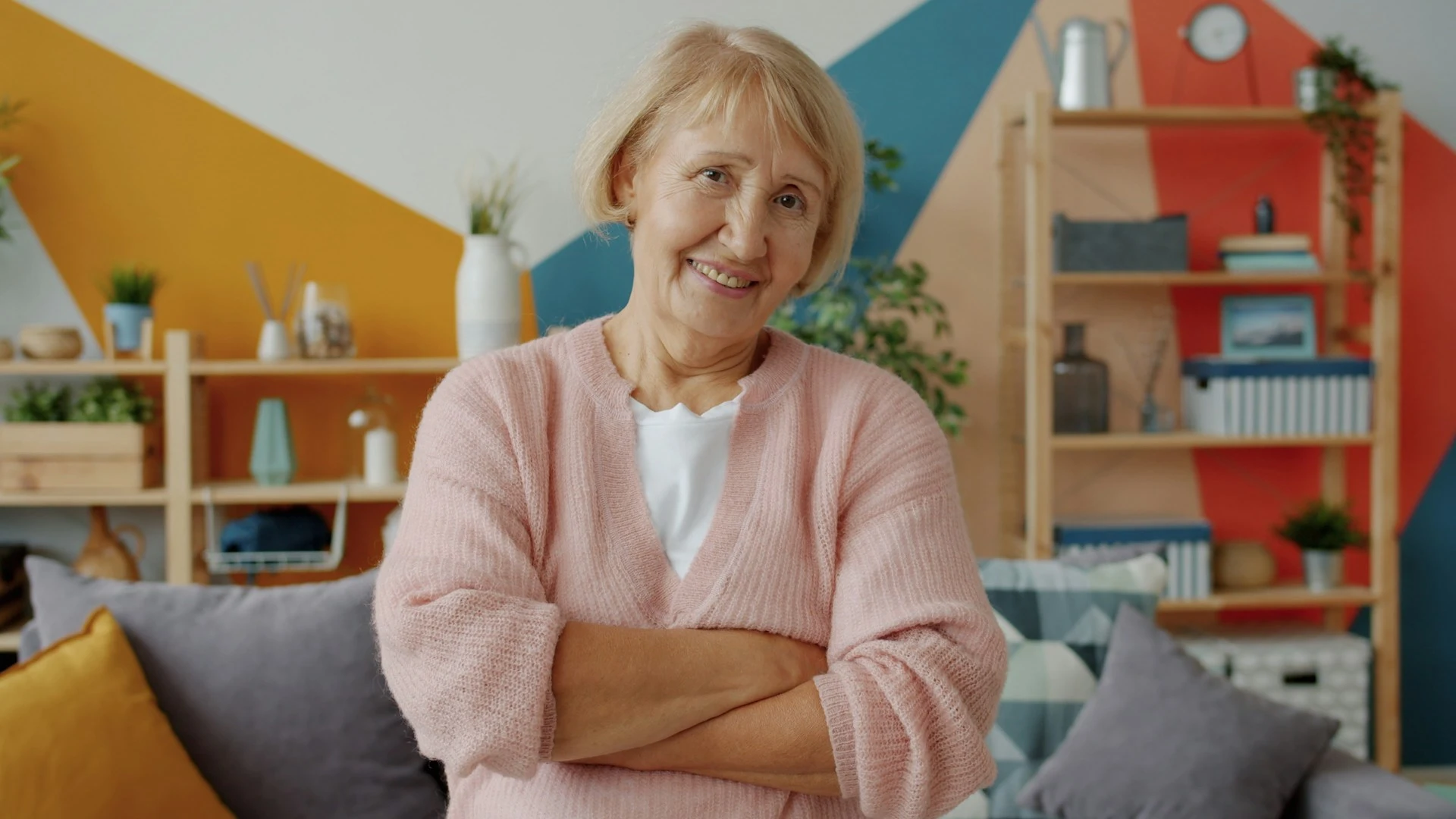 Women aging and getting her DNA tested for longevity